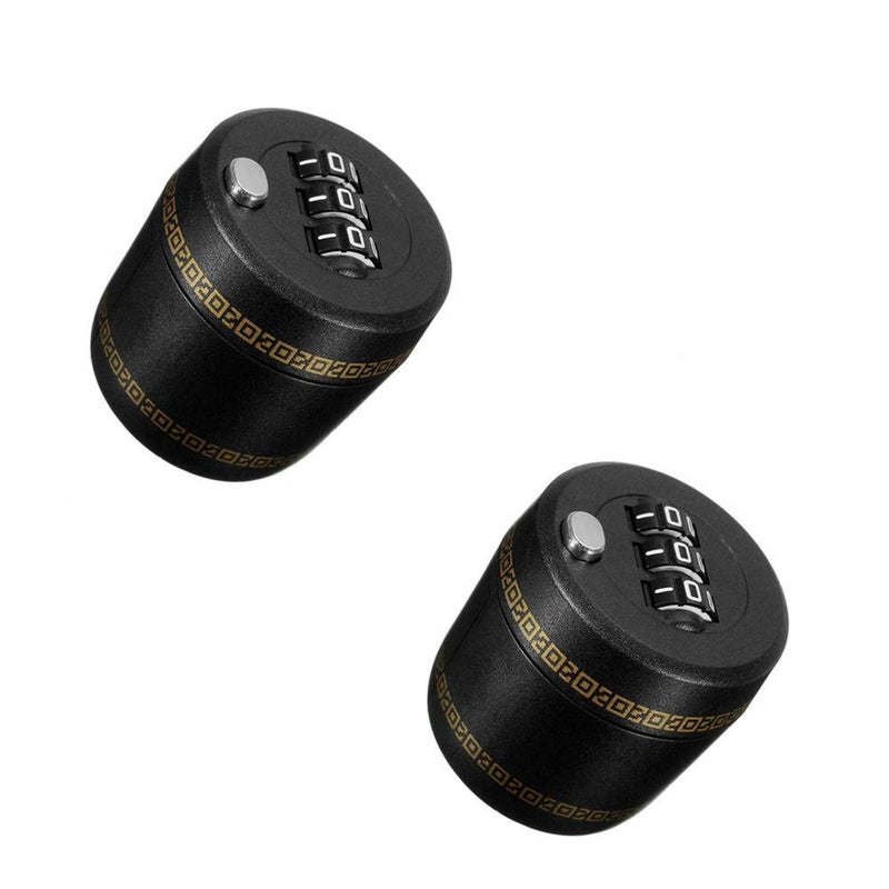 Comidox 2Pcs Wine Bottle Lock Combination Digital Password Code Lock Cap For Red Wine Bottle Vacuum Picks Stopper Conservation - Image 1